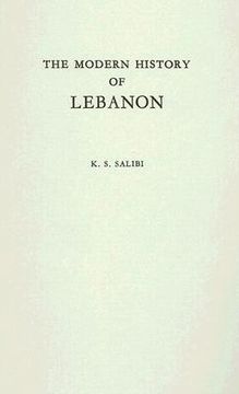 portada The Modern History of Lebanon (en Inglés)