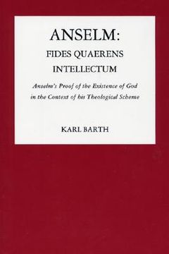 portada anselm: fides quaerens intellectum: anselm's proof of the existence of god in the context of his theological scheme (in English)