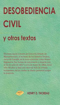 portada Desobediencia Civil (in Spanish)