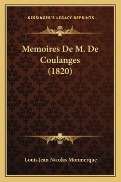portada Memoires De M. De Coulanges (1820) (en Francés)