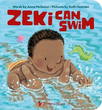 portada Zeki can Swim: 2 (Zeki Books) (en Inglés)