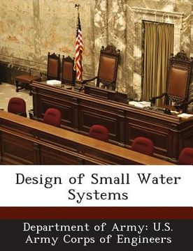 portada Design of Small Water Systems (en Inglés)