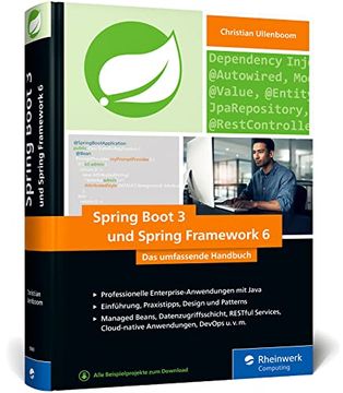 portada Spring Boot 3 und Spring Framework 6 (en Alemán)
