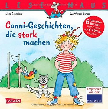 portada LESEMAUS Sonderbände: Conni-Geschichten, die stark machen: Sechs Vorlesegeschichten in einem Band (in German)