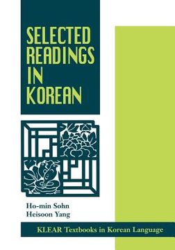 portada selected readings in korean (en Inglés)