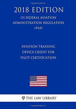 portada Aviation Training Device Credit for Pilot Certification (en Inglés)