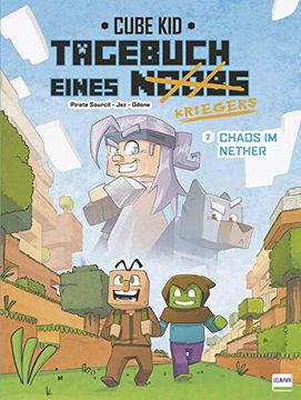 portada Tagebuch Eines Noobs Kriegers - der Comic 2 - Chaos im Nether (en Alemán)