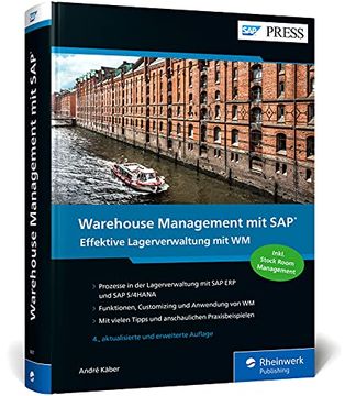portada Warehouse Management mit Sap: Effektive Lagerverwaltung mit sap wm und sap S/4Hana Stock Room Management (Sap Press) (en Alemán)