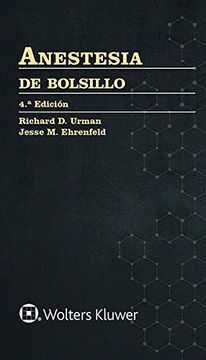 portada Anestesia de bolsillo 4ª Ed. (in Spanish)