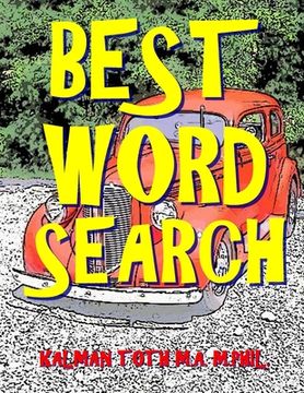 portada Best Word Search: 133 Large Print Themed Word Search Puzzles