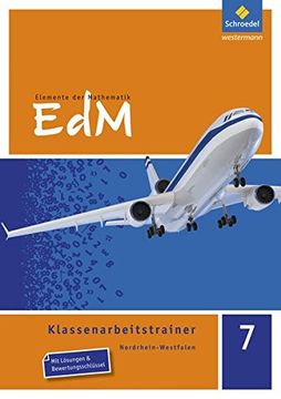 portada Elemente der Mathematik Klassenarbeitstrainer - Ausgabe für Nordrhein-Westfalen: Klassenarbeitstrainer 7 (en Alemán)