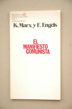 portada El Manifiesto Comunista / k. Marx y f. Engels; Traducción del Alemán e Introducción de w. Roces (in Spanish)
