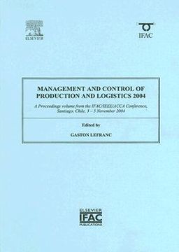 portada Management and Control of Production and Logistics (en Inglés)