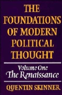 portada The Foundations of Modern Political Thought: Volume 1, the Renaissance Hardback: The Renaissance v. 1, (en Inglés)