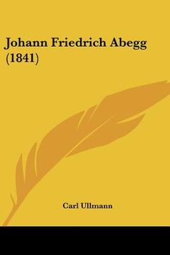 portada johann friedrich abegg (1841) (en Inglés)