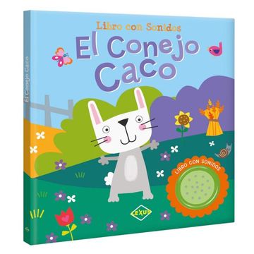 portada El Conejo Caco Para Leer y Escuchar (5 Sonidos) (in Spanish)