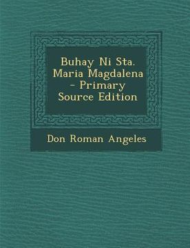 portada Buhay Ni Sta. Maria Magdalena (en Tagalo)