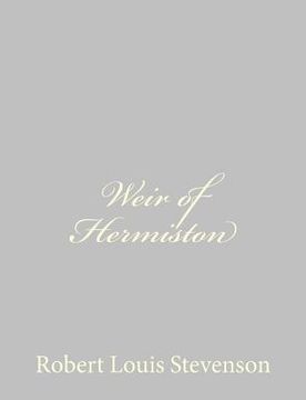 portada Weir of Hermiston (en Inglés)