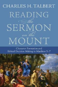 portada reading the sermon on the mount: character formation and decision making in matthew 5-7 (en Inglés)