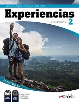 portada Experiencias Internacional 2. Libro del Alumno (Métodos - Jóvenes y Adultos - Experiencias - Nivel a2) (in Spanish)