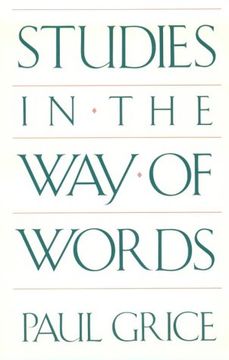 portada Studies in the way of Words (in English)