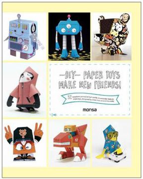 portada Diy Paper Toys Make new Friends