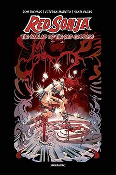 portada Red Sonja: The Ballad of the red Goddess hc (in English)