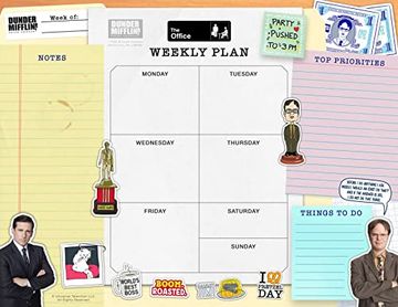 portada The Office: Weekly Planner Notepad (en Inglés)