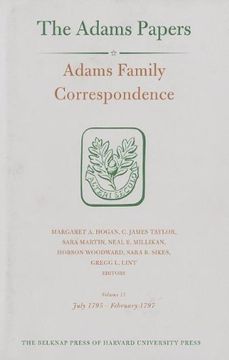 portada Adams Family Correspondence, Volume 11: July 1795-February 1797 (in English)