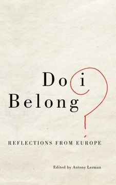 portada Do I Belong?: Reflections from Europe (in English)
