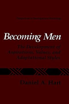 portada becoming men: the development of aspirations, values, and adaptational styles (en Inglés)