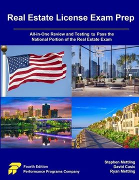 portada Real Estate License Exam Prep: All-in-One Review and Testing to Pass the National Portion of the Real Estate Exam (in English)