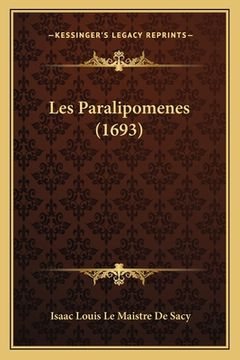 portada Les Paralipomenes (1693) (en Francés)