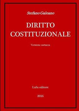 portada Diritto Costituzionale (in Italian)