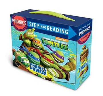 portada Phonics Power! (Teenage Mutant Ninja Turtles) (Step Into Reading) (en Inglés)