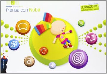 portada Piensa con Nuba (Infantil 3 años Segundo Trimestre) (Nubarigenios)