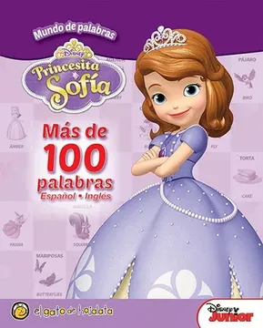 portada Princesita Sofía: Más se 100 palabras en Español - Inglés (in Spanish)