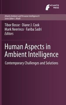 portada Human Aspects in Ambient Intelligence: Contemporary Challenges and Solutions (in English)