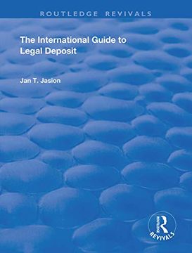 portada The International Guide to Legal Deposit (en Inglés)