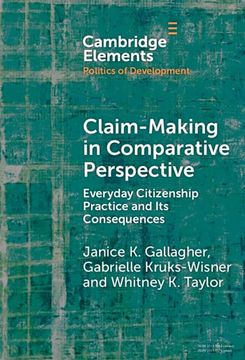 portada Claim-Making in Comparative Perspective (en Inglés)