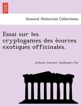 portada Essai sur les cryptogames des écorces exotiques officinales. (French Edition)