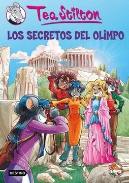 portada Pack tea Stilton 20: Los Secretos del Olimpo + Estuche (in Spanish)