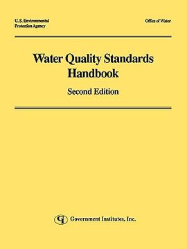 portada water quality standards handbook (en Inglés)