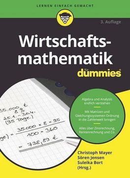 portada Wirtschaftsmathematik für Dummies (in German)