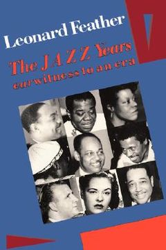 portada jazz years (en Inglés)