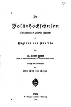 portada Die Volkshochschulen (German Edition)