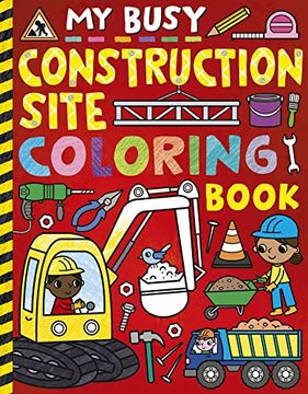 portada My Busy Construction Coloring Book 