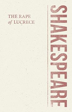 portada The Rape of Lucrece (Shakespeare Library) 
