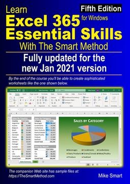 portada Learn Excel 365 Essential Skills With the Smart Method: Fifth Edition: Updated for the jan 2021 Semi-Annual Version 2008 