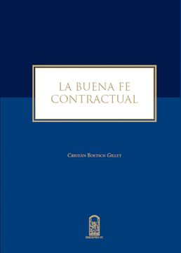 portada La Buena fe Contractual (in Spanish)